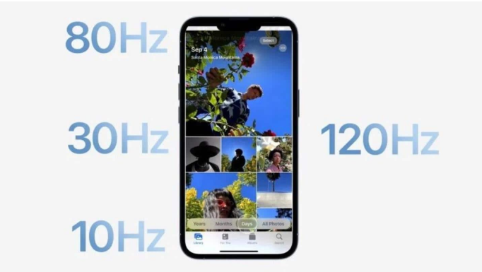 平度苹果14维修分享iPhone 14有高刷吗 