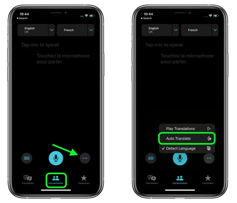 平度苹果手机维修分享iOS 15 “翻译” App 新改进 