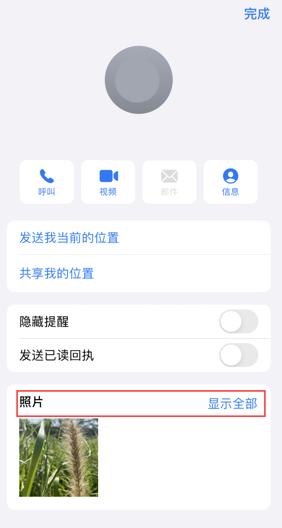 平度苹果手机维修分享如何快速查找 iMessage 信息中的图片等附件 